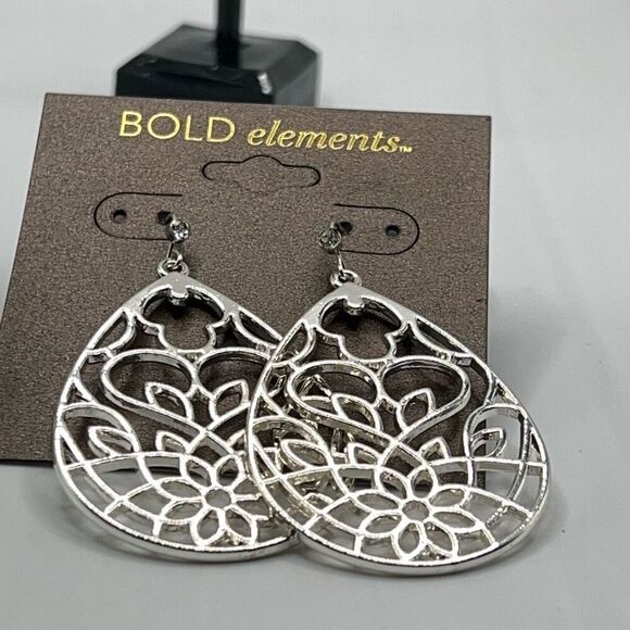 Bold Elements Earrings - Picture 5 of 6